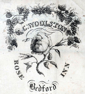 The Rose billhead in 1824